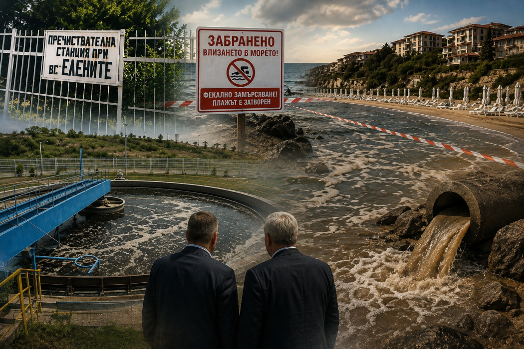 За мръсното море и за затворения плаж на Свети Влас дължим "благодарност" единствено на ВиК-Бургас и Община Несебър