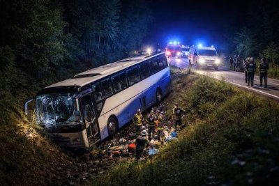 Автобус Варна&ndash;София падна в дере край Ловеч: 10 ранени, започна разследване