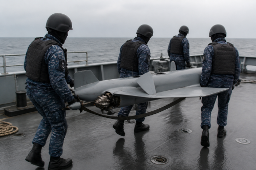 ВМС транспортираха открити дронове край Шабла, Черноморец и Ахтопол