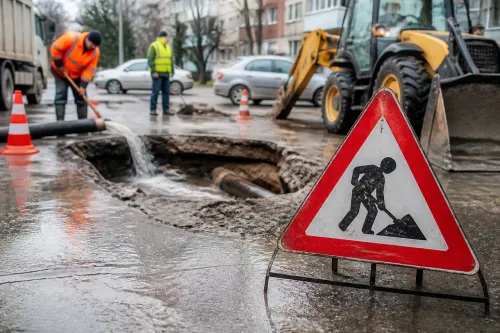 Авария спря водата в част от „Ален мак“ във Варна