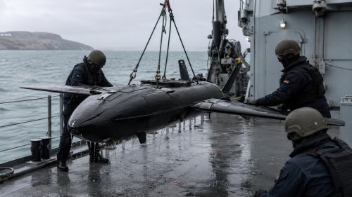 ВМС извадиха дрон от морето край Галата и не откриха взрив