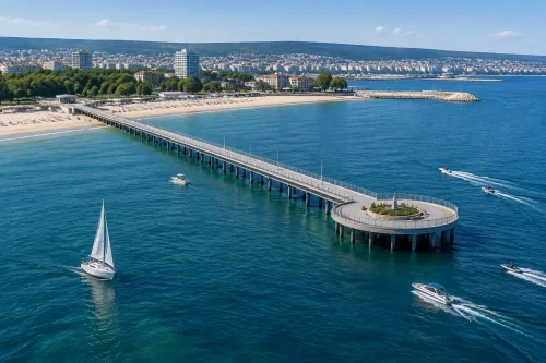Община Варна проектира нов мостик: 169 м навътре в морето
