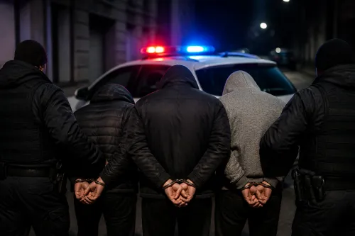 Полицията в Суворово задържа трима мъже с метамфетамин