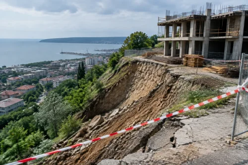 Коста Стоянов поиска спиране на строежа край свлачище в „Аспарухово“