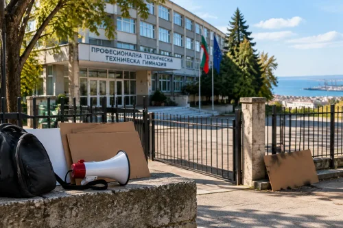 Колективът на ПТГ-Варна оспори твърдения преди ученическия протест