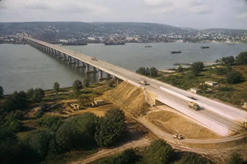 Аспаруховият мост във Варна отваря нова връзка през 1976 г.