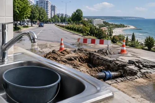 ВиК Варна спира водата в два района до 16:00