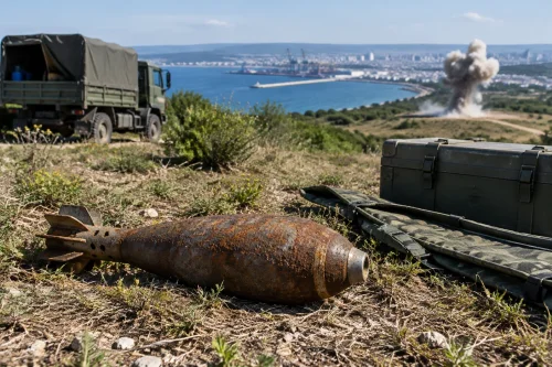 Военни обезвредиха 82 мм мина край варненския „Бункера“