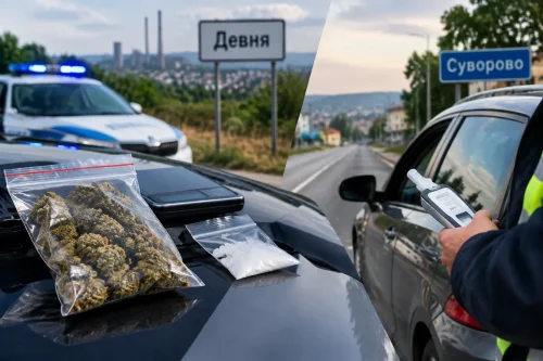 Полицията във Варненско задържа двама за наркотици