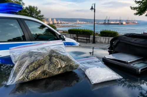 МВР във Варна задържа мъж с марихуана и метамфетамин