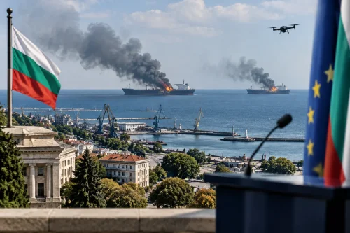 Илияна Йотова отменя срещи след атака с дронове край Варна