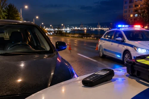 Полицията в Аксаково спря шофьор с 3,77 промила