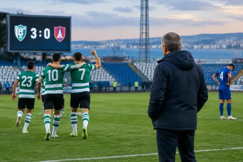 Черно море победи Марек с 3:0, Илиев поиска позитивни резултати