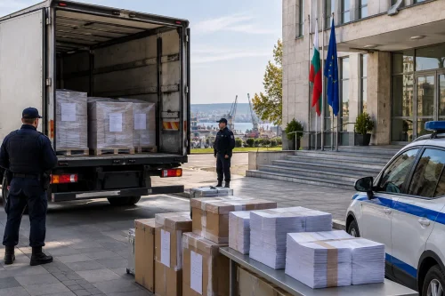 Областна администрация доставя бюлетините за Варна под охрана
