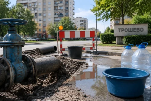 ВиК Варна спира водата в Трошево до 15:00