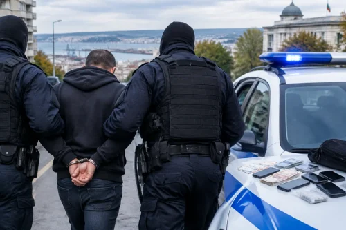 Полицията задържа мъж с 58 престъпления при акция във Варненско