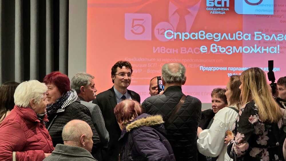 Зарков във Варна: Листата ни е от свободни хора