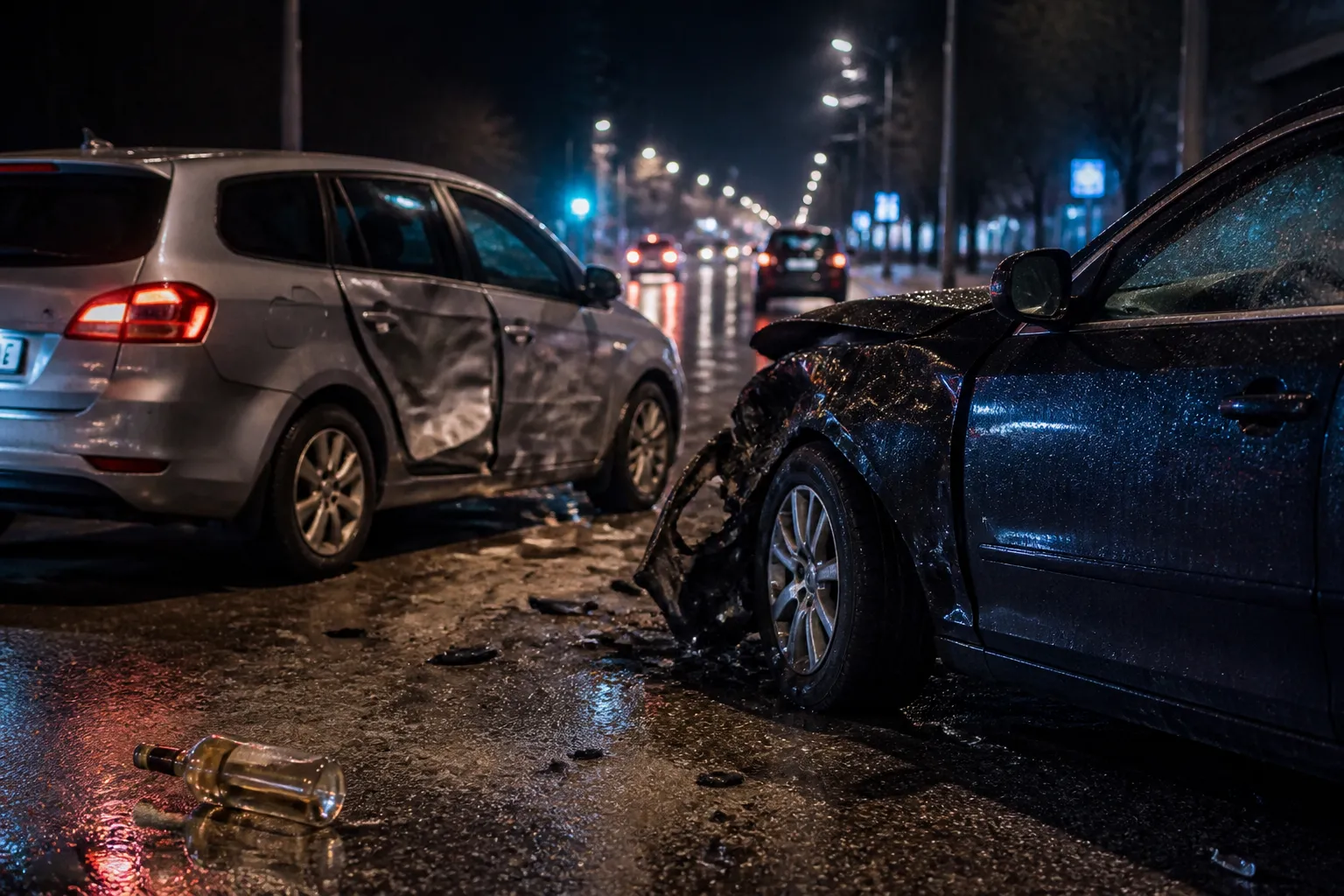 Пиян шофьор с 2,28 промила удари две коли във Варна