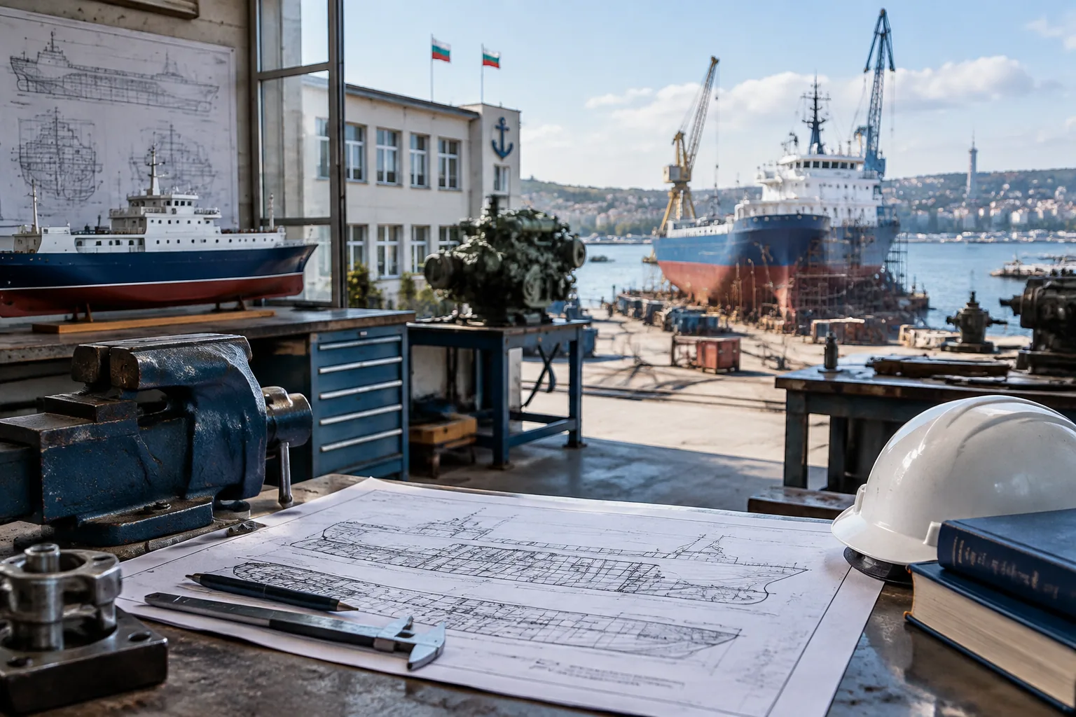 Варненската морска гимназия връща корабостроенето след 15 години