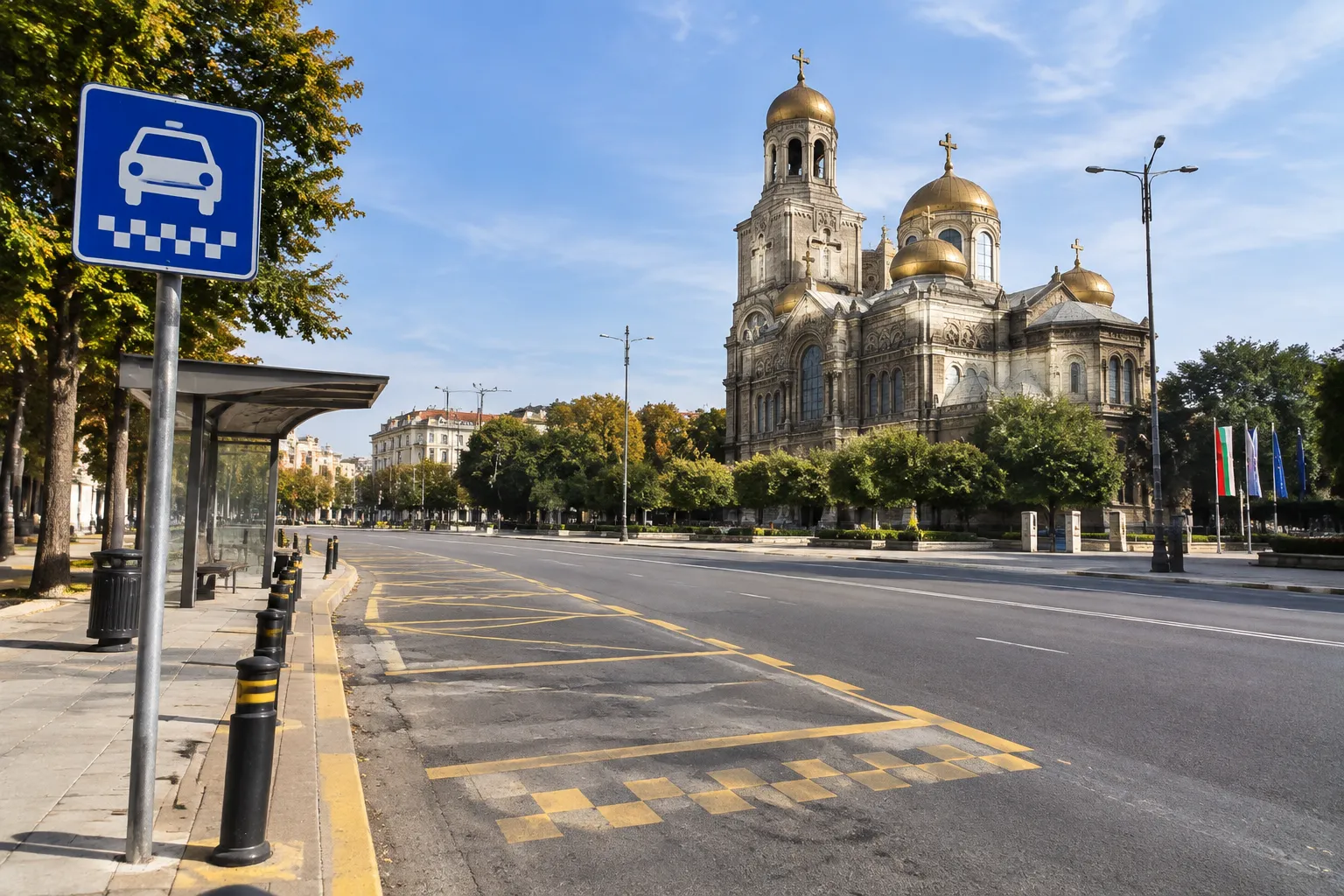Варна освобождава таксиметровата стоянка пред Катедралата на 26 септември
