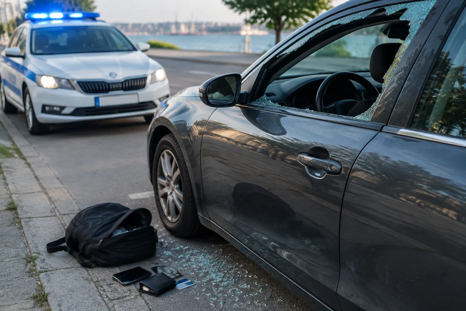 Полицията във Варна задържа 21-годишен за кражба от кола