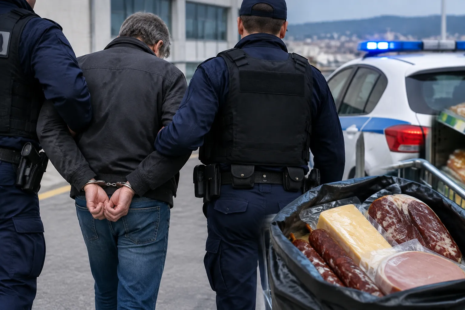 Полицията във Варна задържа 48-годишен за кражба на деликатеси