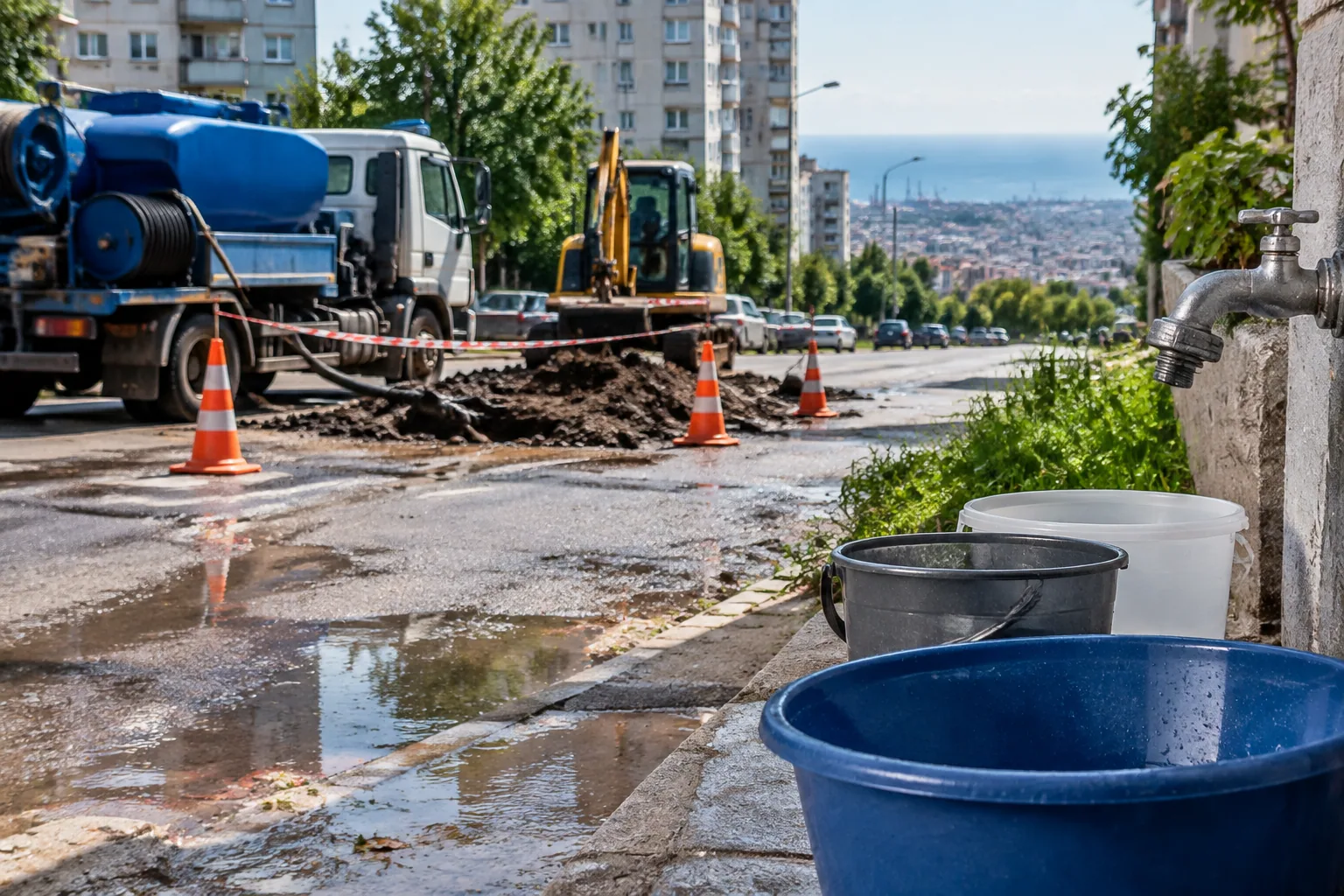 ВиК Варна спря водата в част от кв. „Младост“