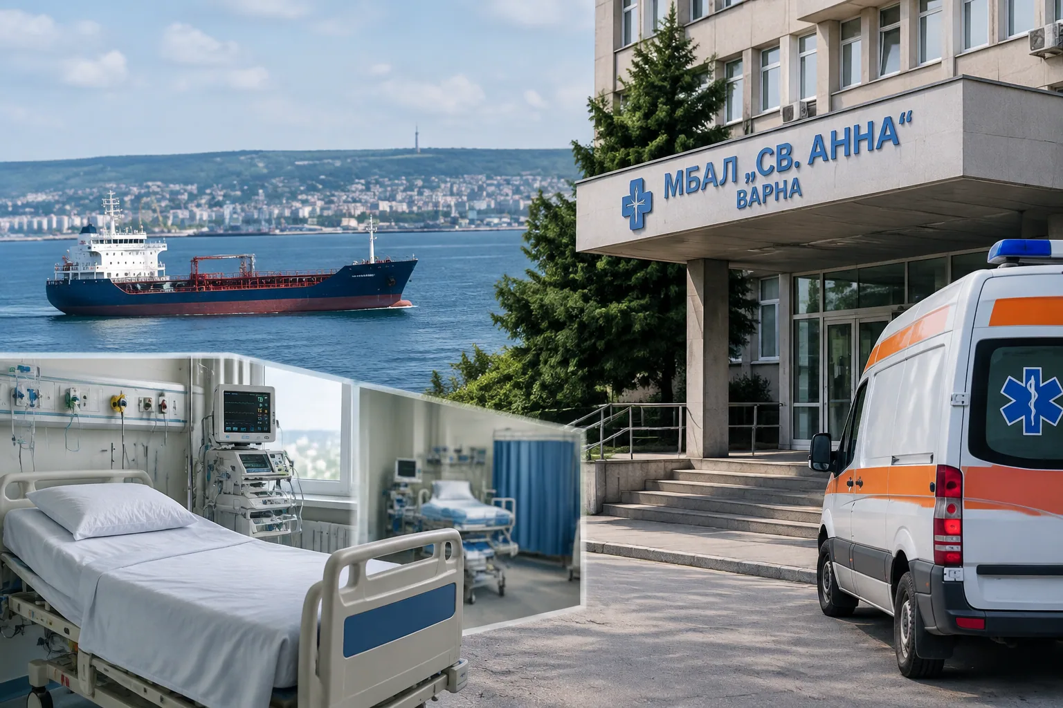 Капитанът на ABLE е изписан във Варна след преглед