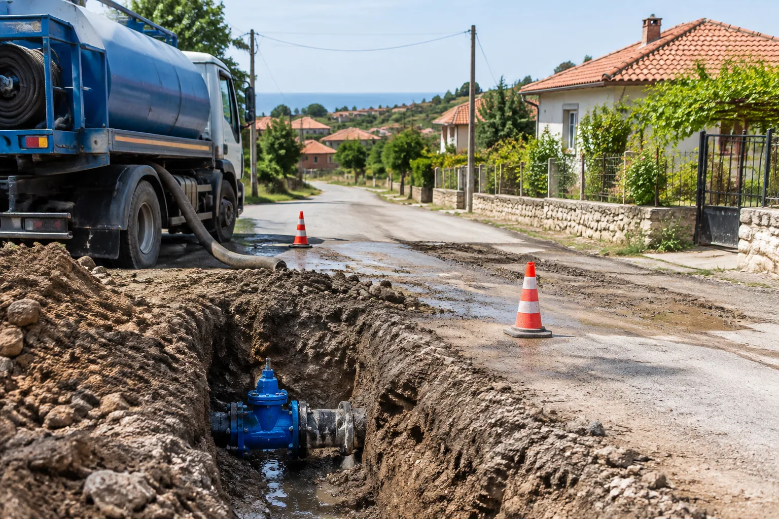 ВиК-Варна спря водата в Константиново до 15:00