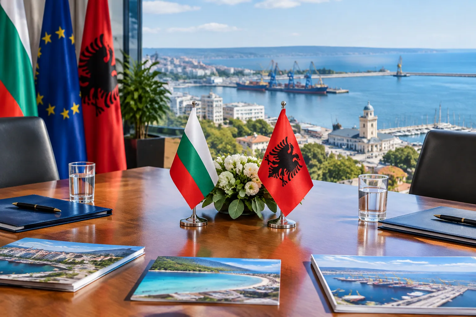 Варна и Албания обсъдиха партньорство с Вльора и Дуръс