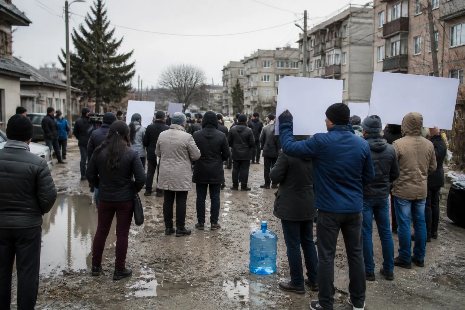 Жители на Планова във Варна протестират за пътища и вода
