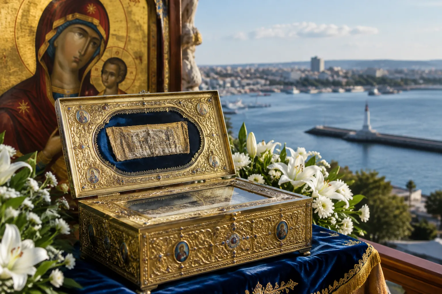 Частица от Честния пояс на Богородица идва във Варна