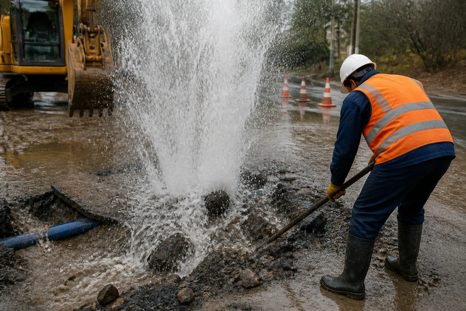 Две ВиК-аварии спират водата в Долни чифлик и Бяла