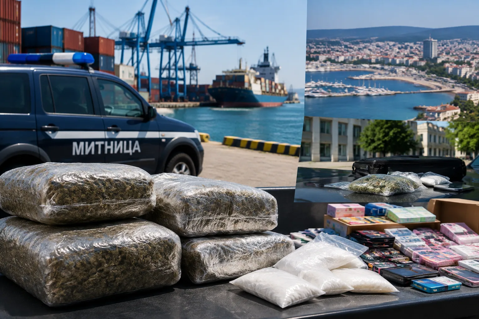МВР отчита изместване на дрогата от Варна към Бургас