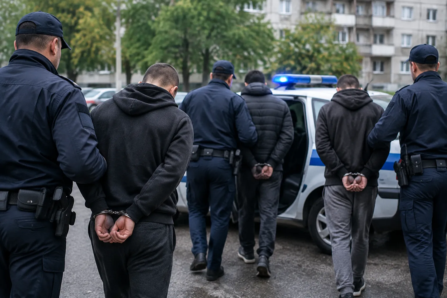Пето РУ Варна задържа четирима за грабеж в „Ален мак“