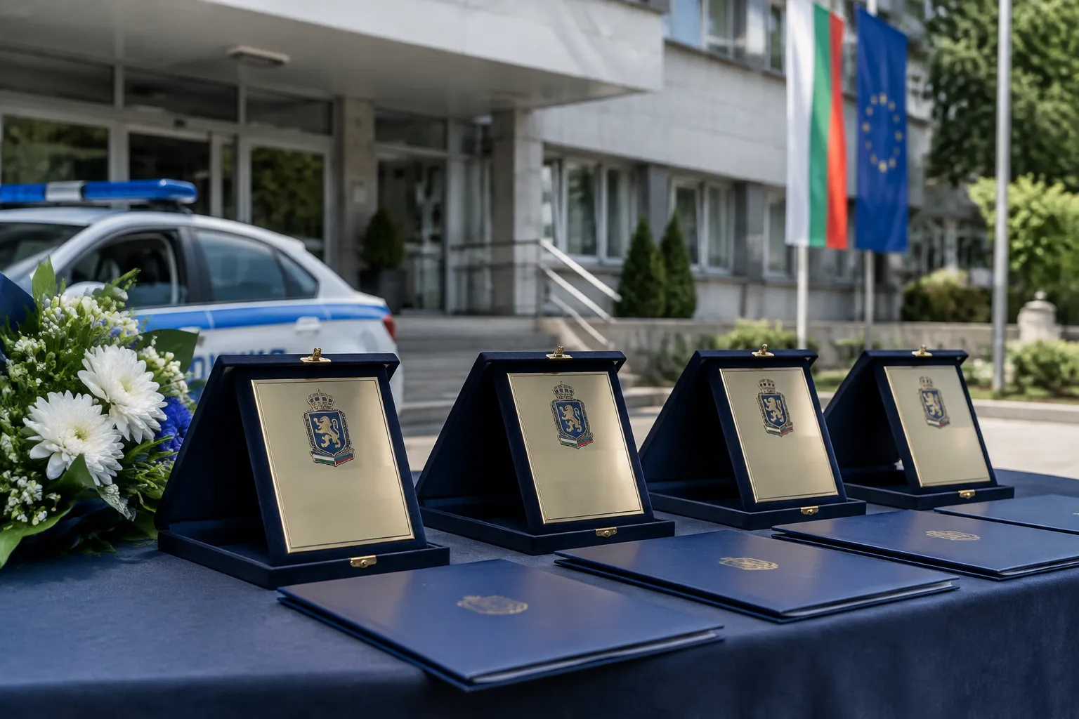 ОДМВР-Варна награждава четирима мъже за помощ при арести