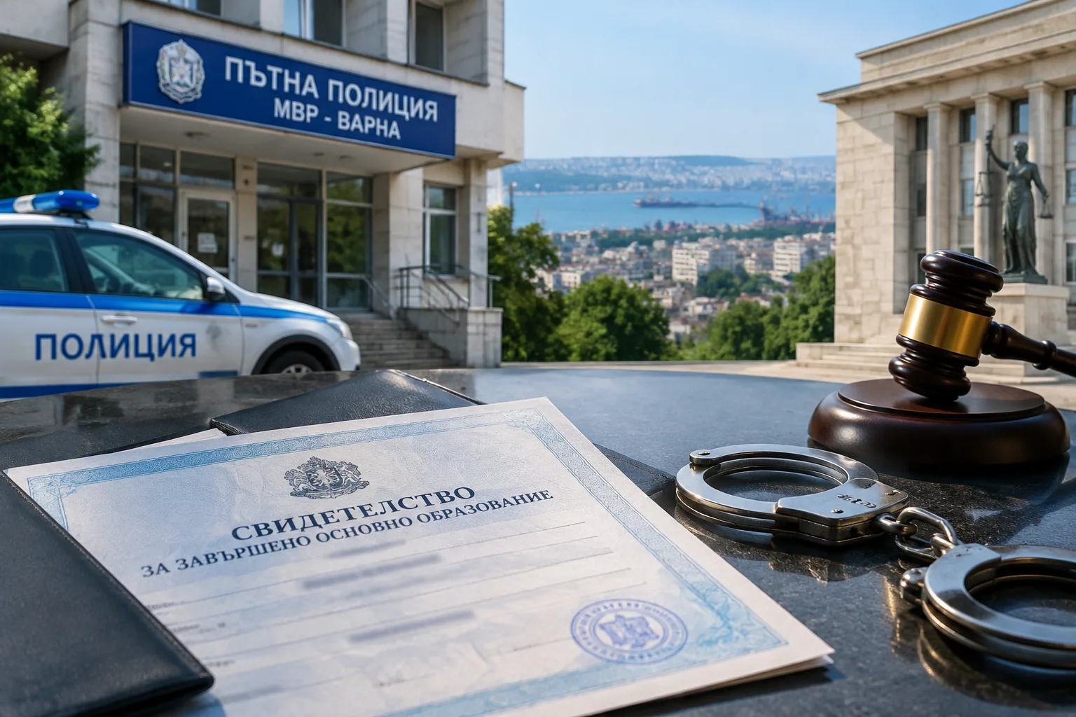 Съдът във Варна даде 6 месеца пробация за фалшива диплома