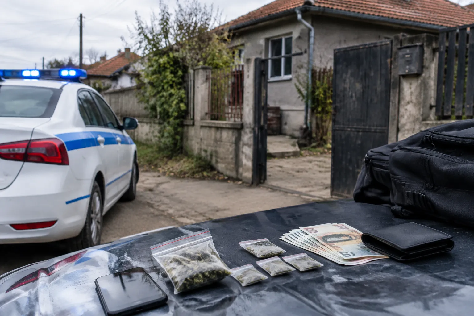 РУ Девня задържа 26-годишен в Суворово след обиск