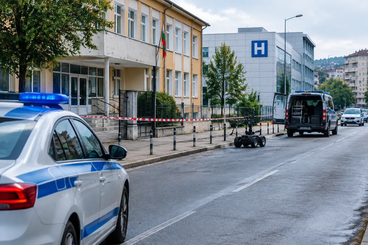 ОДМВР-Варна проверява нови бомбени сигнали към болница и училище