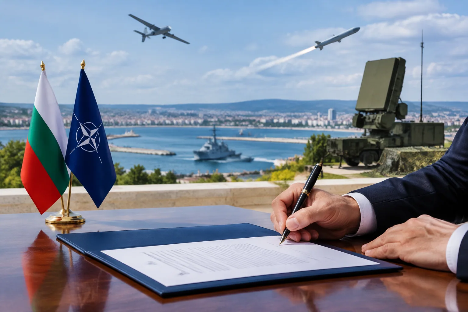 Димитър Стоянов подписа нота за НАТО защита под 150 метра