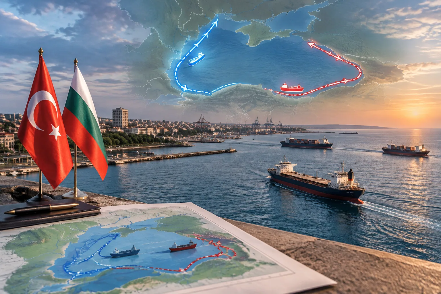 Турция предлага черноморски мораториум и коридор край България