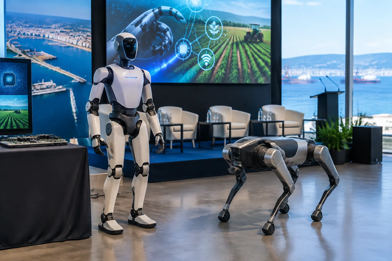 Robotoplus показа хуманоидни роботи на форум във Варна