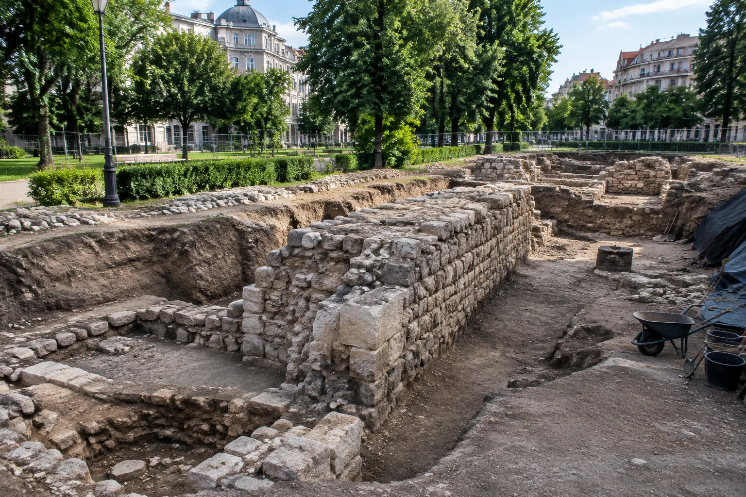 Варна разкрива още 22 дни от стената на Одесос