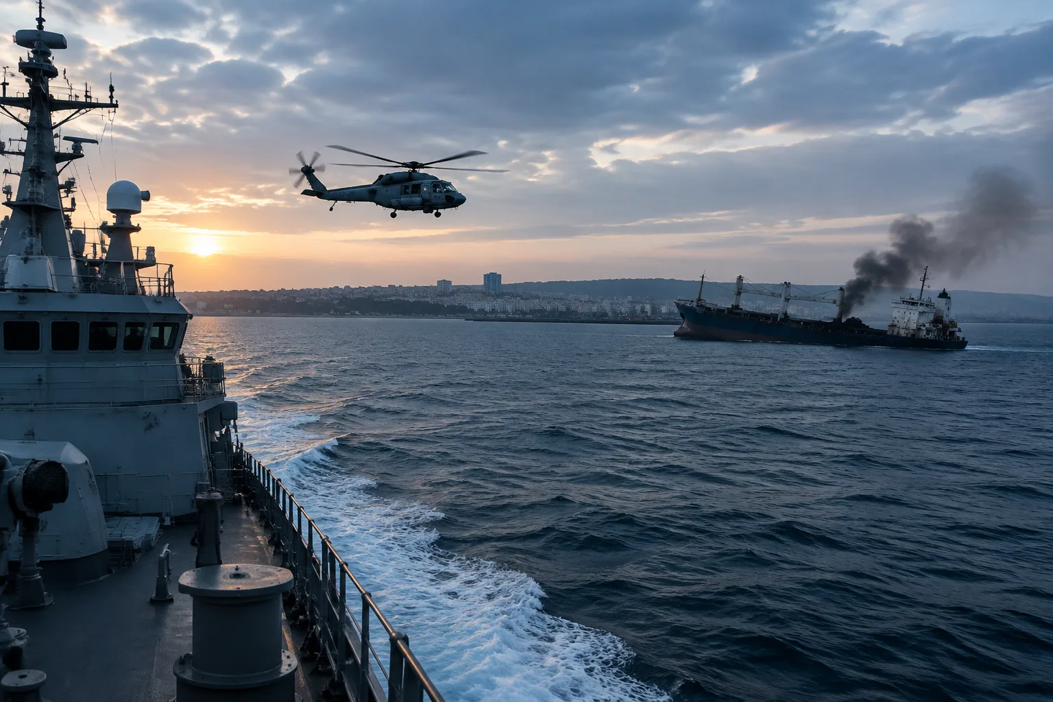 ВМС подновиха издирването на 11 моряци от HS Dignity