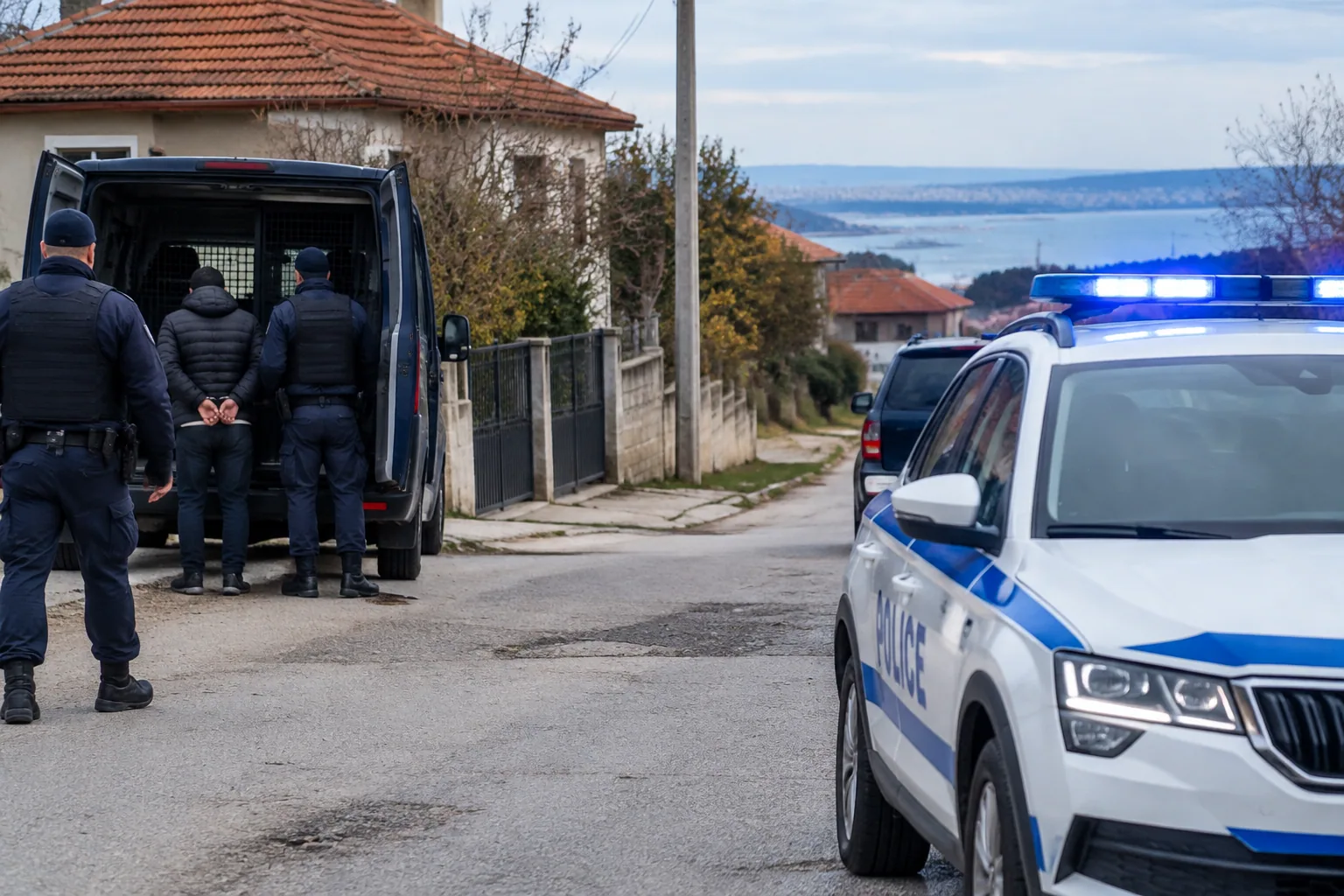 Варненската полиция задържа хора в Каменар при акция за избори