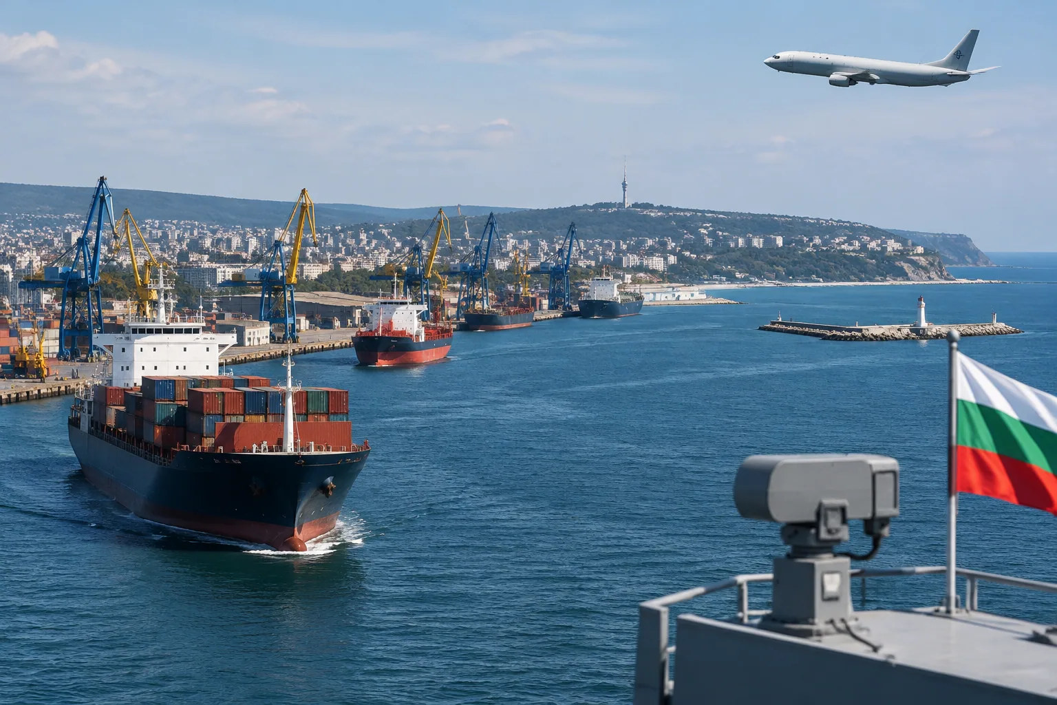 Румен Радев: Няма спад на корабите към Варна и Бургас