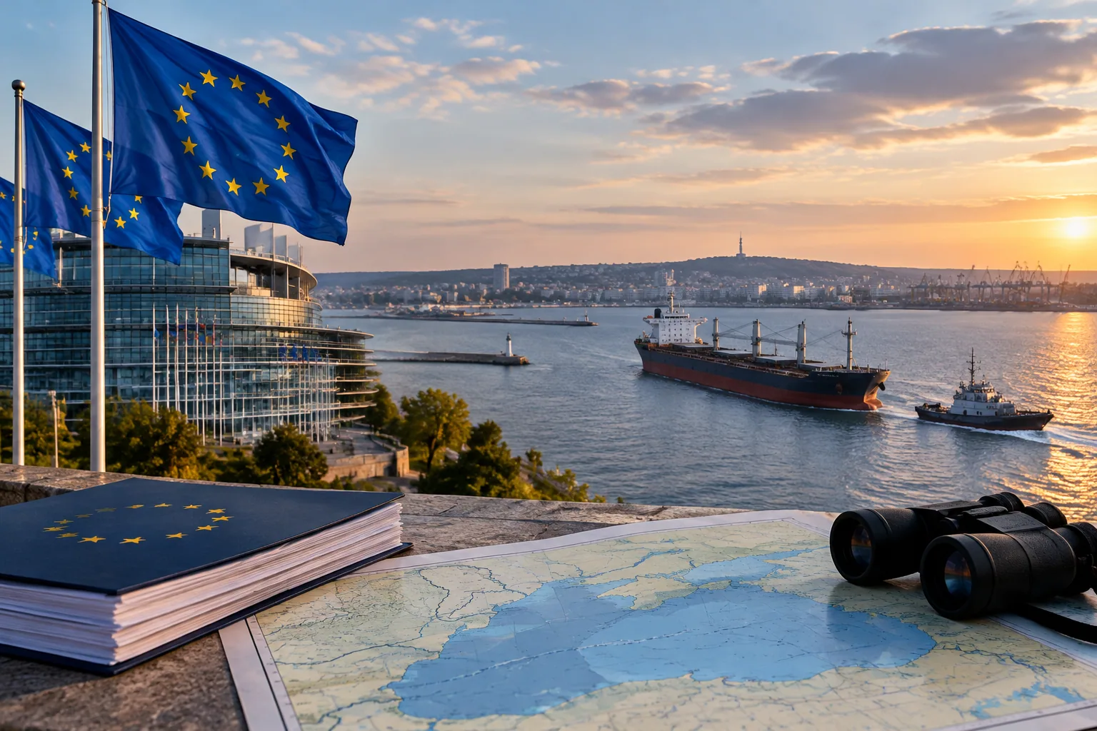 Европейският парламент гласува резолюция за сигурността в Черно море
