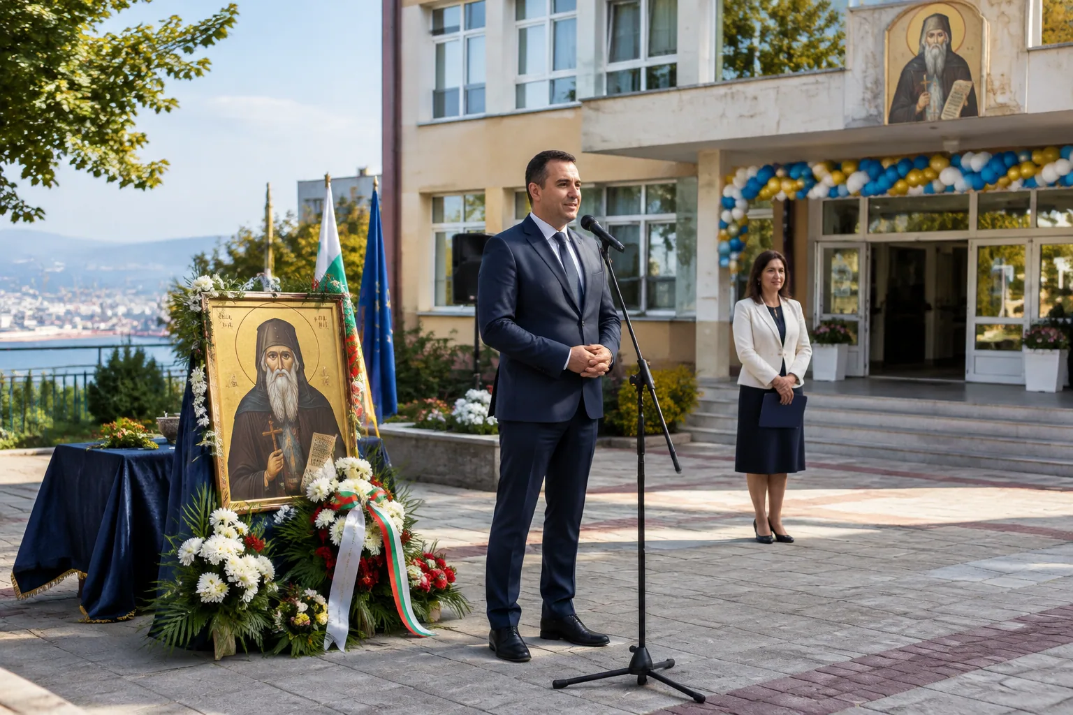 Христо Христов уважи празника на най-старото училище във Варна