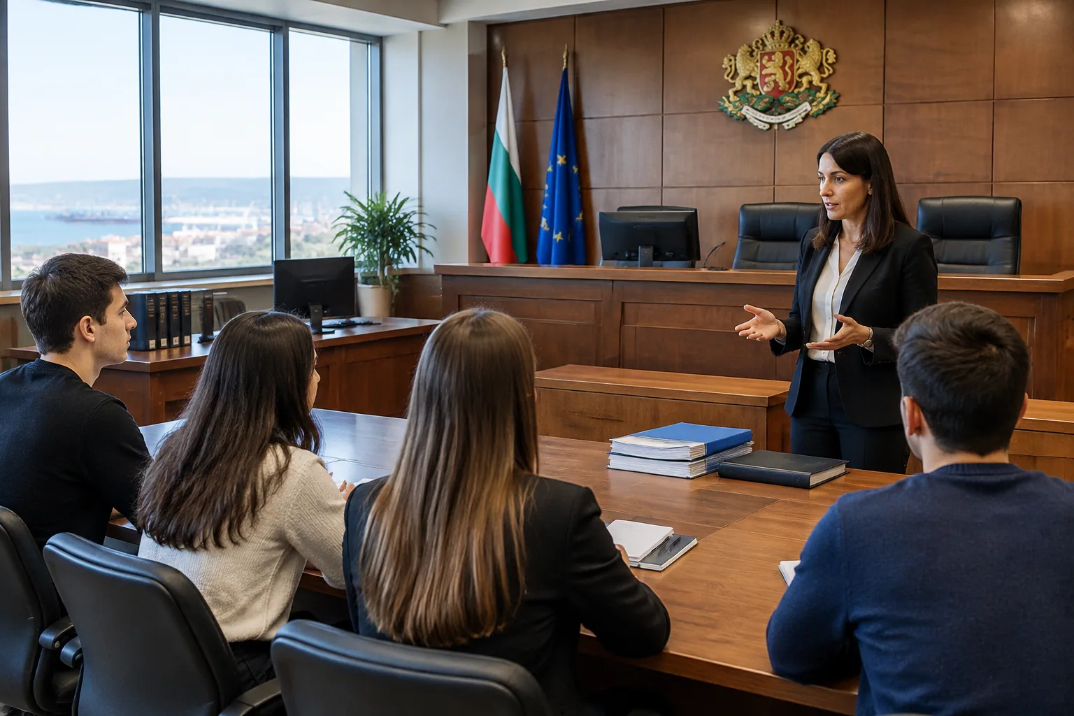 Четирима студенти започнаха стаж в Апелативен съд – Варна