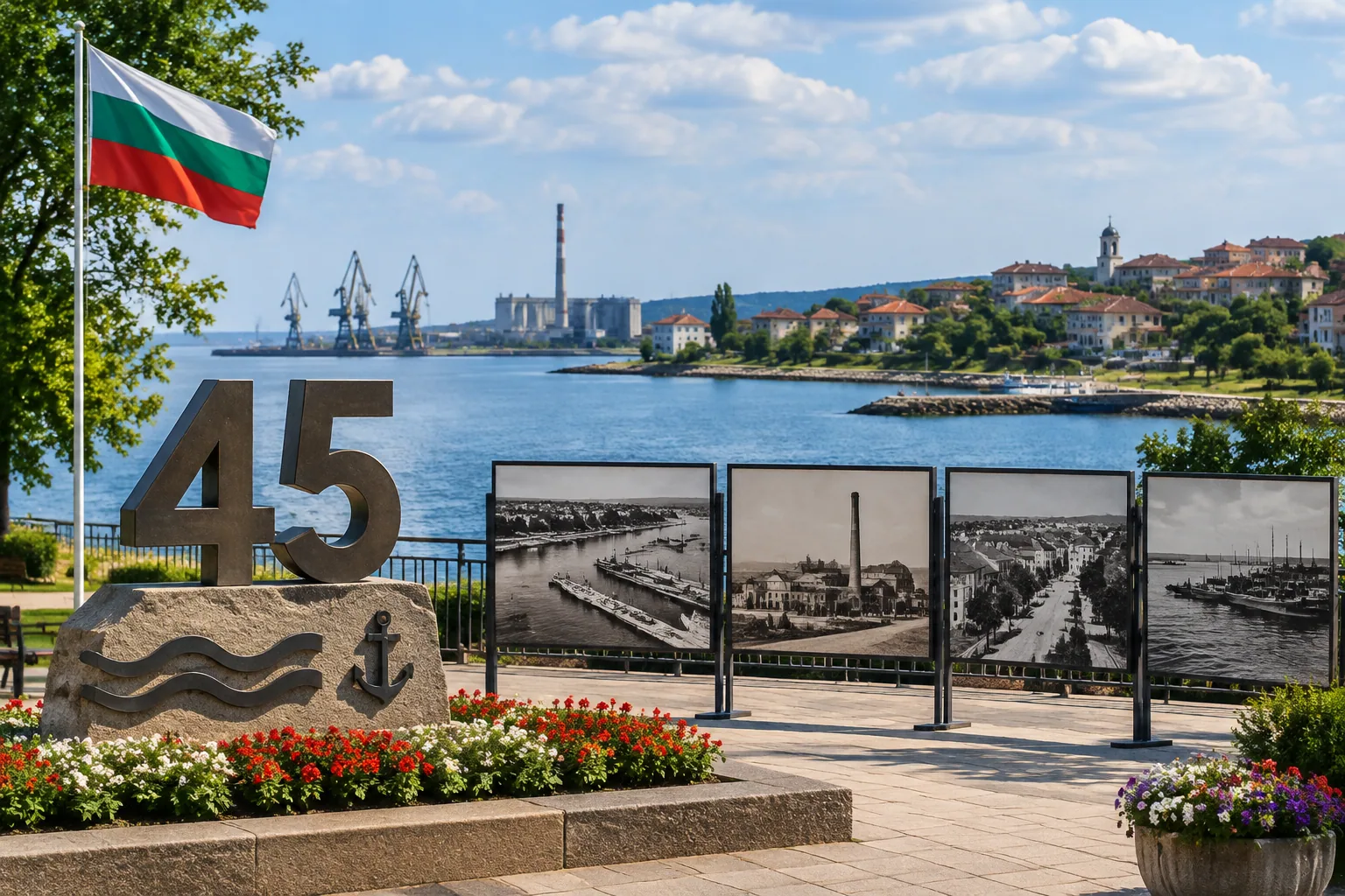 Белослав отбелязва 45 години като град